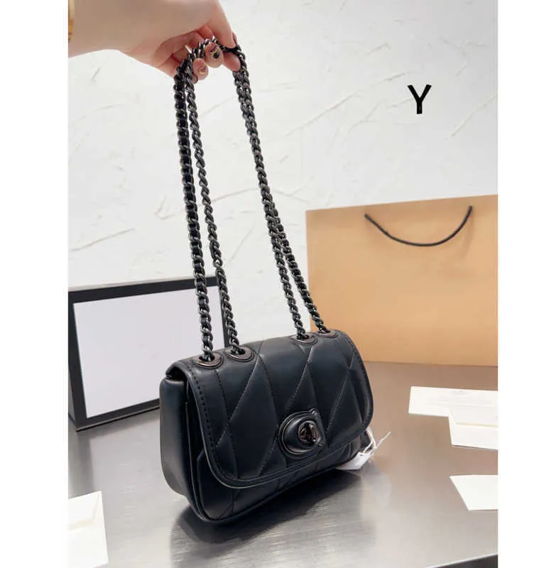 Ny 5A Madison Pillow Shoulder Bags Napa Leather Metal Chain Crossbody Bag Fashion Women Letter Hasp Handväskor Totes Luxury Designer Bag Purse