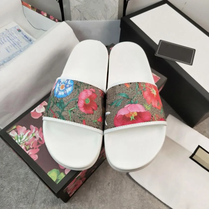 White gucci floral slides hotsell