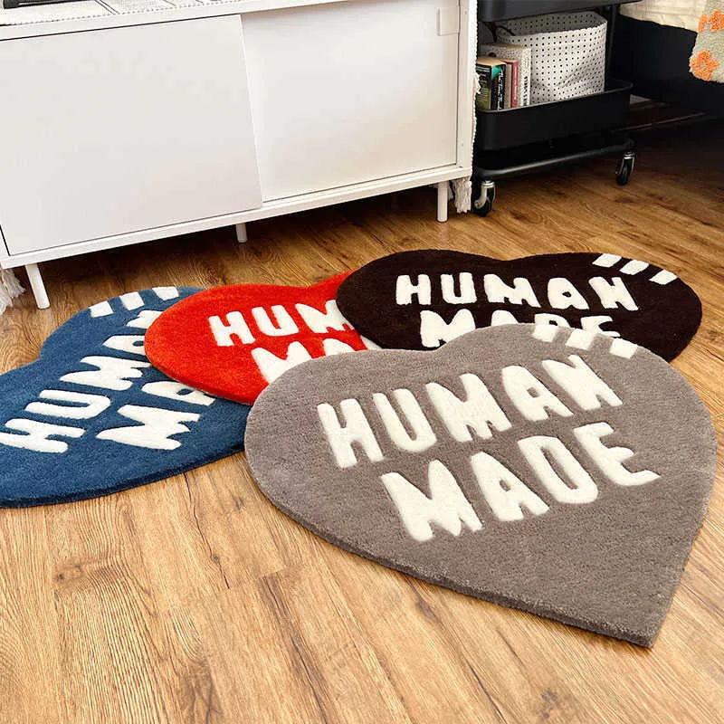 ネイビー humanmade HEART RUG MEDIUM 新作