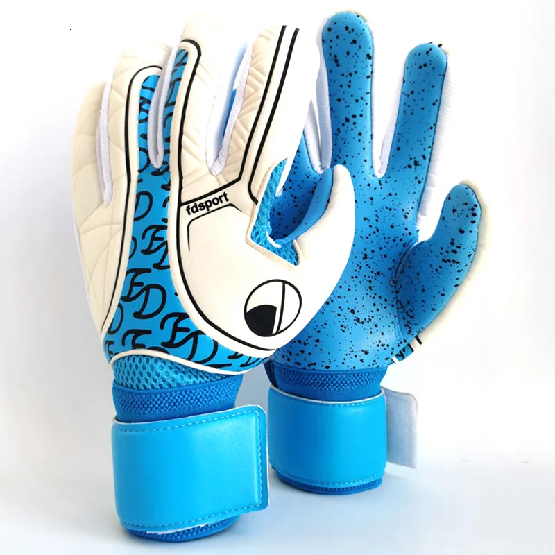 Sports Gloves Kids Adults Premier Quality 4mm Latex Goalkeeper Gloves Teenager Students School Soccer Thick Gloves Football Match Goalie Glove 230523