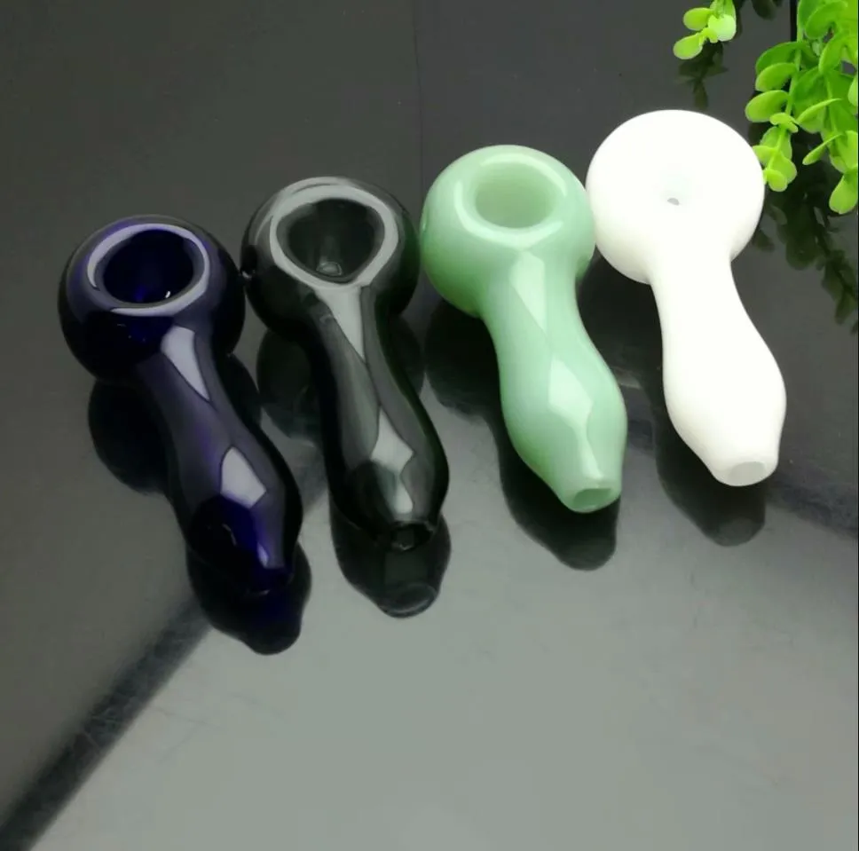 Tuyaux de fumée Hookah Bong Glass Rig Oil Water Bongs Nouveau Mini tuyau en verre épaissi coloré