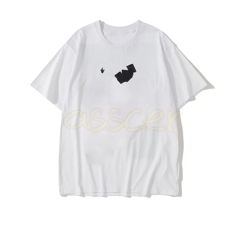 Männer Frauen Sommer T Shirt Frauen Druck T-Shirts Paare Kurzarm Schwarz Weiß T Shirts Asiatische Größe M-2XL