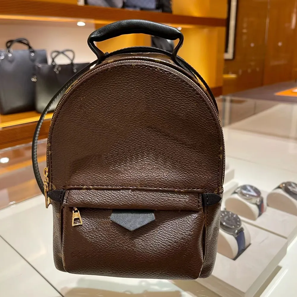Palm Springs Luxury Designer Mini Backpack Bags Handbag 10A High