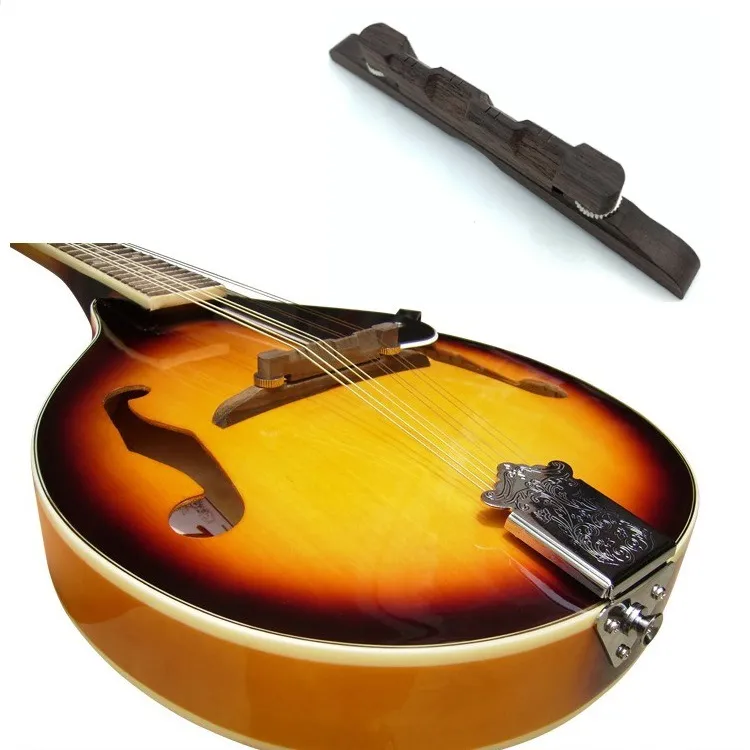 Adorable Rosewood Telecaster Mandolin Bridge Compensated And Adorbent