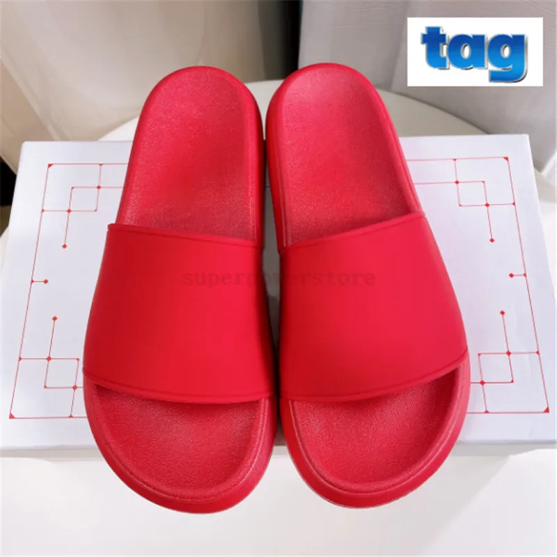 Plain red slides best sale