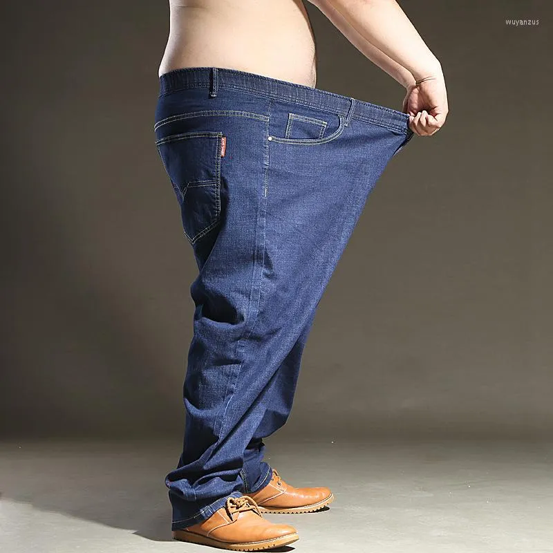 Mens Oversized Baggy Jeans Mens In Blue Black And Stretch Denim