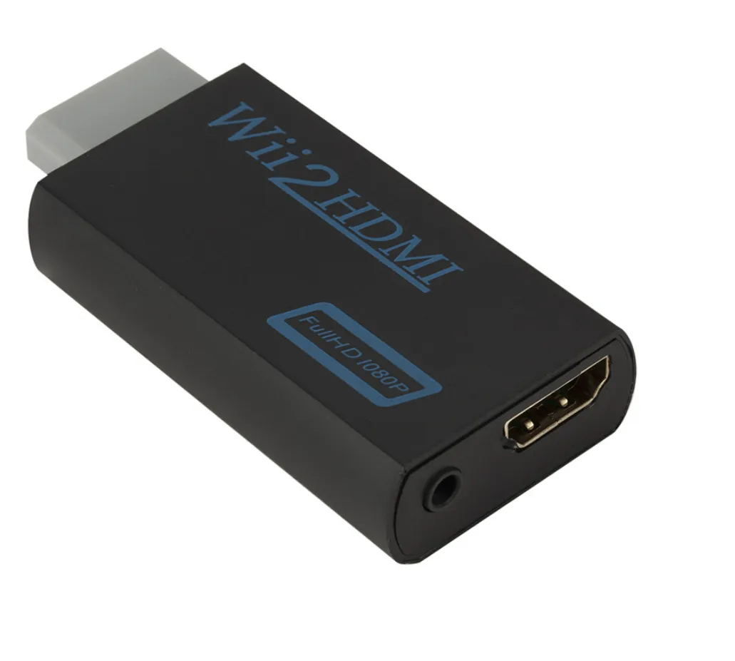 ADATTATORE WII2HDMI CONVERTITORE Full HD 1080P - Da Wii (Console) a ADATTATORE WII2HDMI CONVERTITORE Full HD 1080P - Da Wii (Console) a