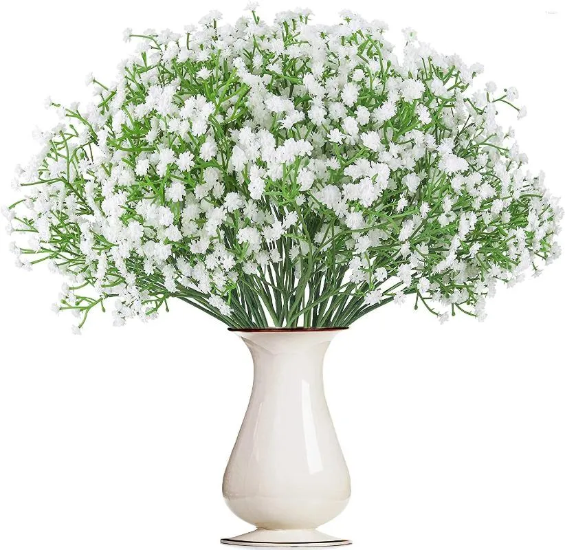 Fleurs décoratives 54 cm Artificielle En Plastique Gypsophile DIY Arrangement De Bouquets De Fleurs Pour Le Mariage Décoration De La Maison Fournitures De Douche Nuptiale