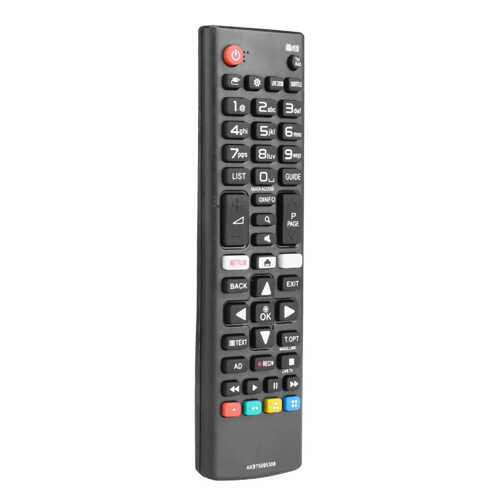 Télécommande Universelle Remplacement Pour TV LG Smart TV - Noir, Sans Fil, Portée 5-10m