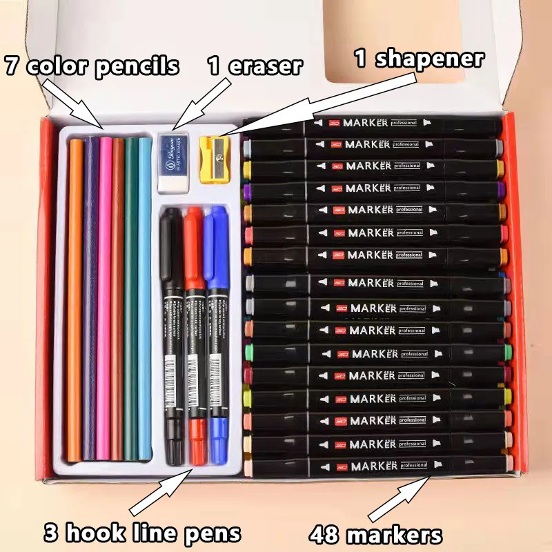 1 Set Of Uni Posca Marker Pen Set Pc-1m Pc-3m Pc-5m Pop