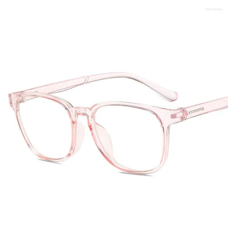 Solglasögon ramar märken fyrkantiga klassiska glasögon anti-blå ljus kvinnor plast mode vintage män dator optik glasögon myopia öga