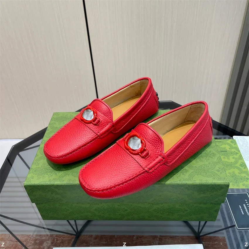 Red designer loafers mens hot sale
