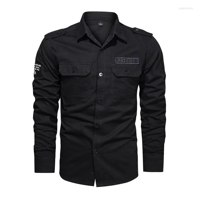 Black military shirt outlet