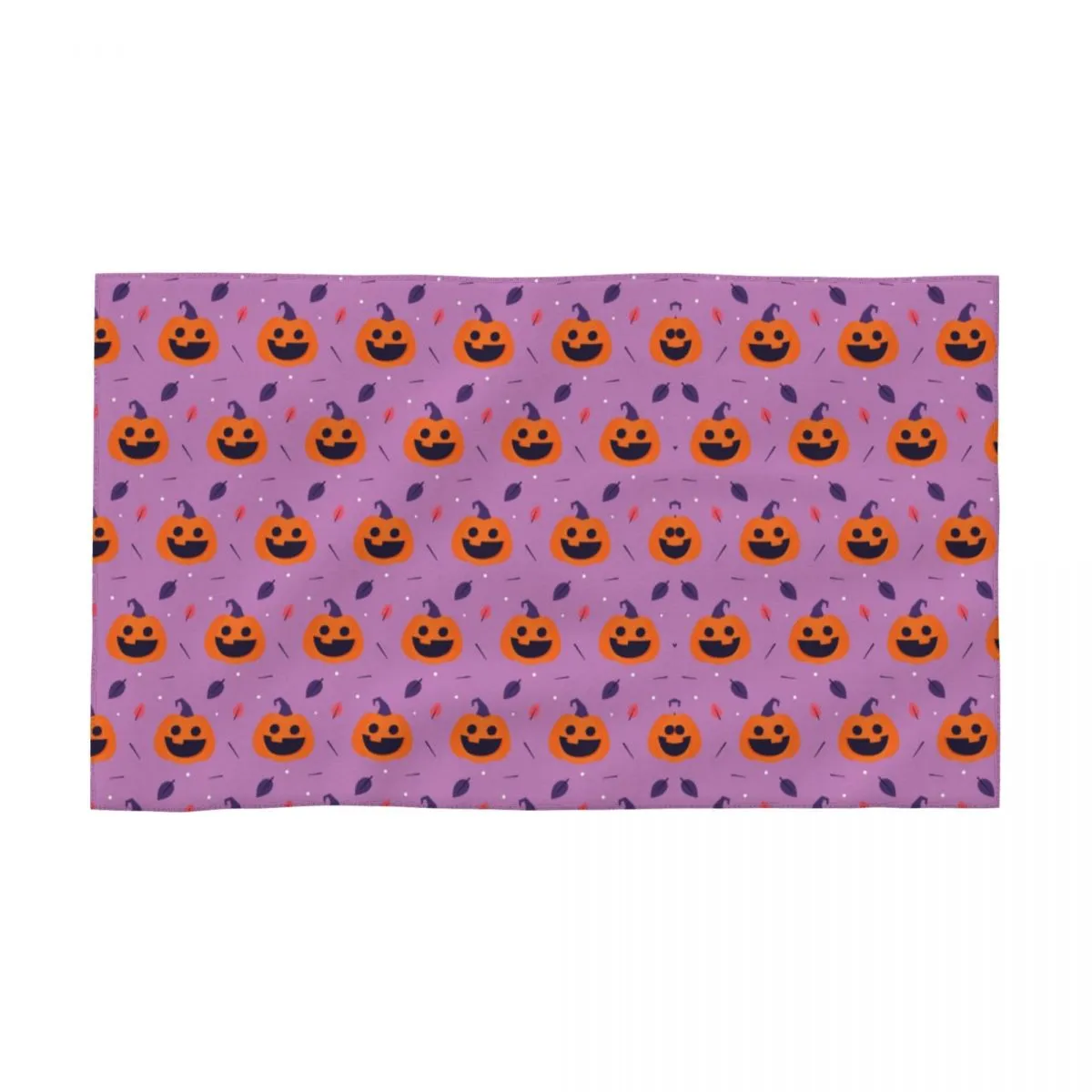 Funny Halloween Pumpkin Pattern Serviette Coton Salle de bains Douche Sports Yoga Serviettes