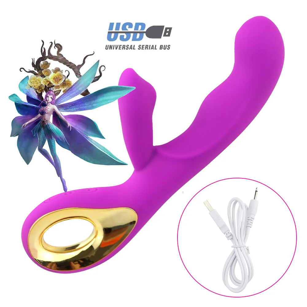 Vibrators Dildo Rabbit Vibrator Massager Clitoris Stimulating Toy G-point Dual Motor Female Massage_voghion.com