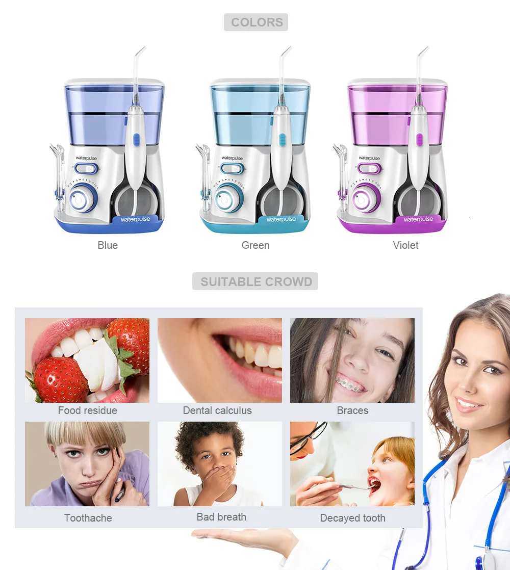 Limpiador bucal agua shop