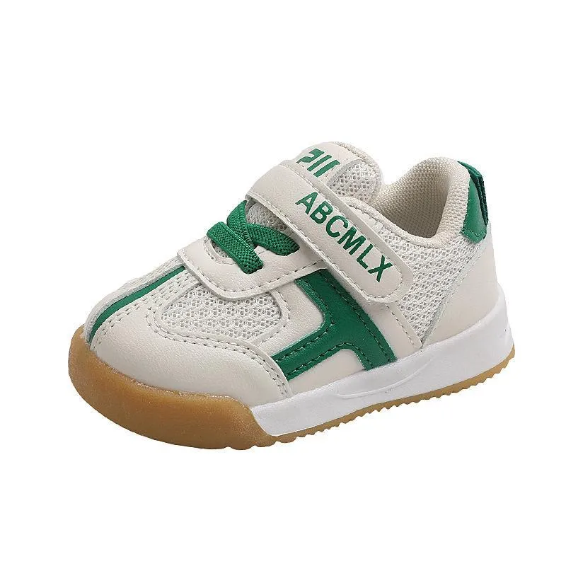 First Walkers Kids Shoes Toddler Infant Footwear Children Spring Baby Tendon Soft Soled Breathable F10695