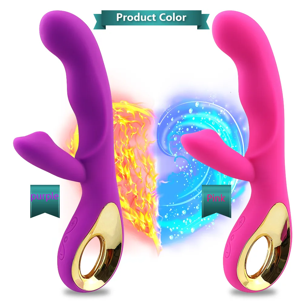 Vibrators Dildo Rabbit Vibrator Massager Clitoris Stimulating Toy G-point Dual Motor Female Massage_voghion.com