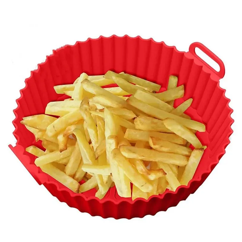 Silicone Basket Tray Liner For Frigidaire Air Fryer Oven Novel Shape, Reusable, Ideal For Baking