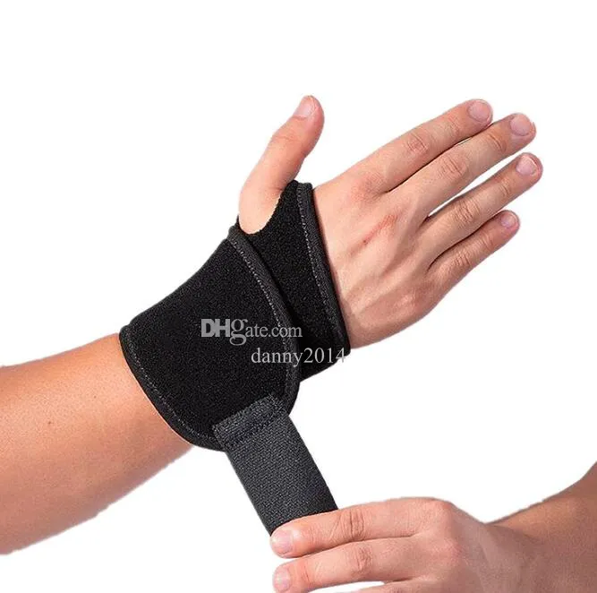 Esercizio di allenamento sollevamento pesi fascia da polso fascia tutore fitness palestra elastico supporto polso cinturino guanti sollevamento pesi supporto mano polsino