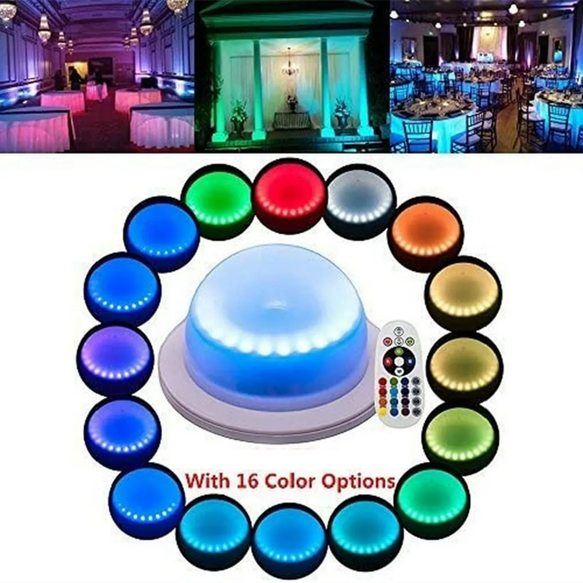 Wireless Rechargeable RGBW LED Light Module With Remote Control For Furniture Mood Light Enhancer Wedding Bar Under Battery Powered Led Lamp Centerpieces And Vase Lighting From Imakeweddingprops 26.54...