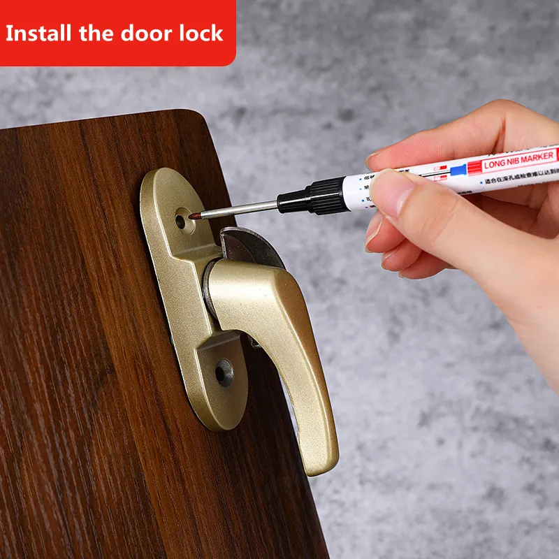 Lot De 4 Marqueurs De Perçage Pour Marquage Permanent Des Zones