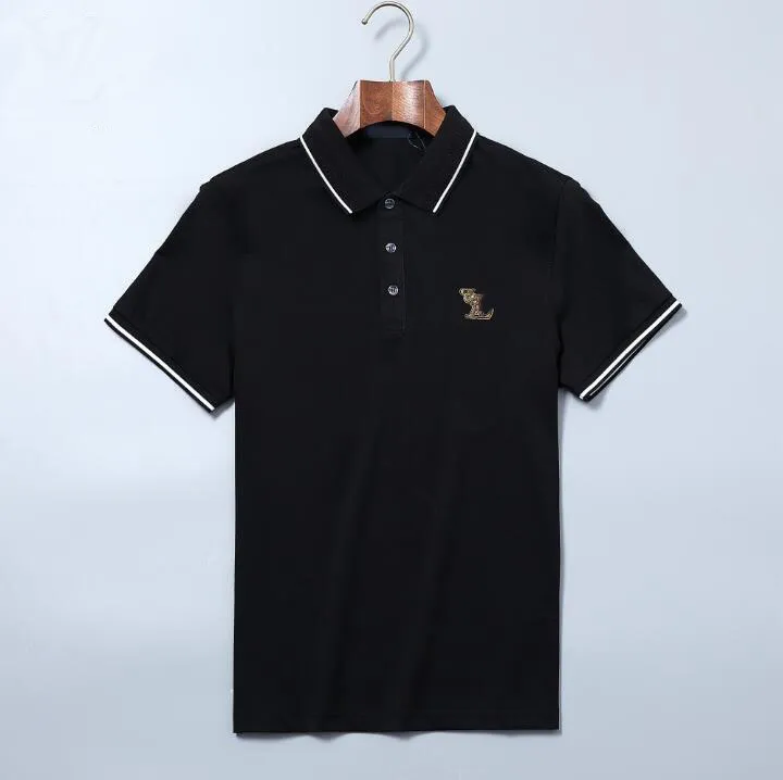 LacosteSpring Luxe Italie Hommes T-Shirt Designer Polos High Street Broderie petit cheval crocodile Impression Vêtements Hommes Marque Polo Shirt