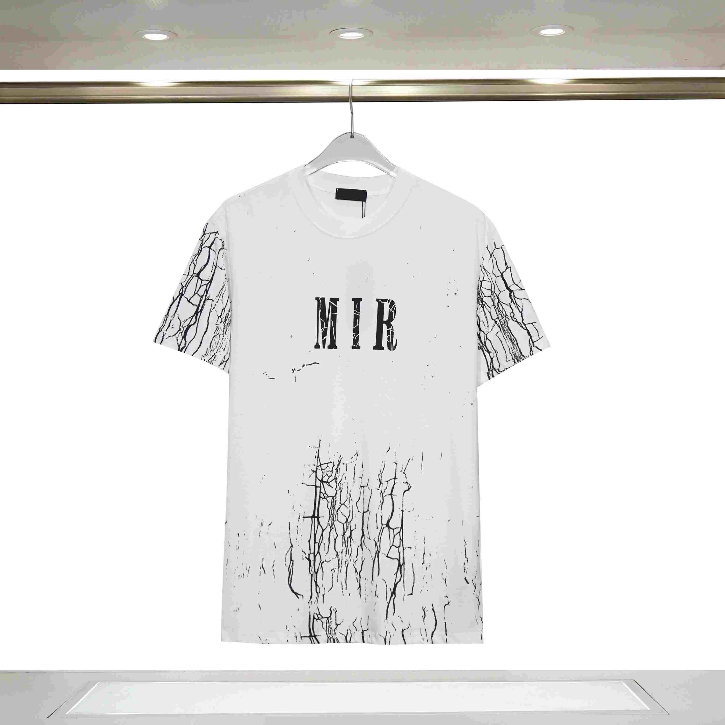 Moda Tasarımcı Menst Gömlek Baskılı Adam T-Shirt Pamuk Tees Kısa Kollu Hip Hop H2Y Street Giyim Lüks Tshirts Boyut S-2XL 45