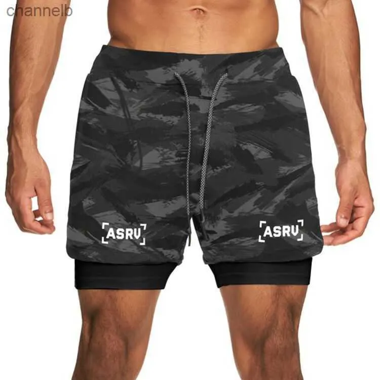 Heren shorts heren shorts fitness broek stretch zomer gym training korte mode multi pocket snel drogen ademende camouflage pant plus grote maat m-5xl l230518