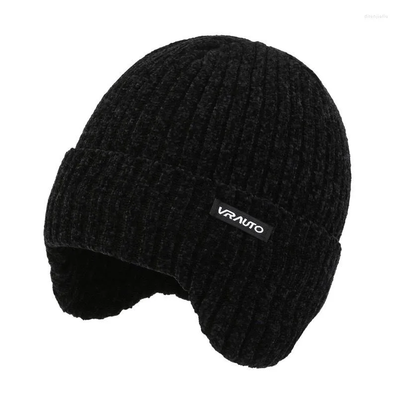 Cycling Caps Winter Hat Riding Cap Ski Fishing Woolen Thermal Knitting Cold-Proof Cotton Outdoor