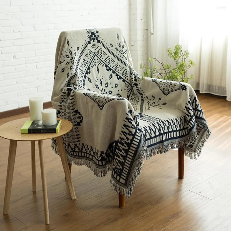 Carpetes Essie Home Marinha azul branco tapete Kilim para sofá Ranta de quarto Ranta cobertor turco Patternic de tapeçaria