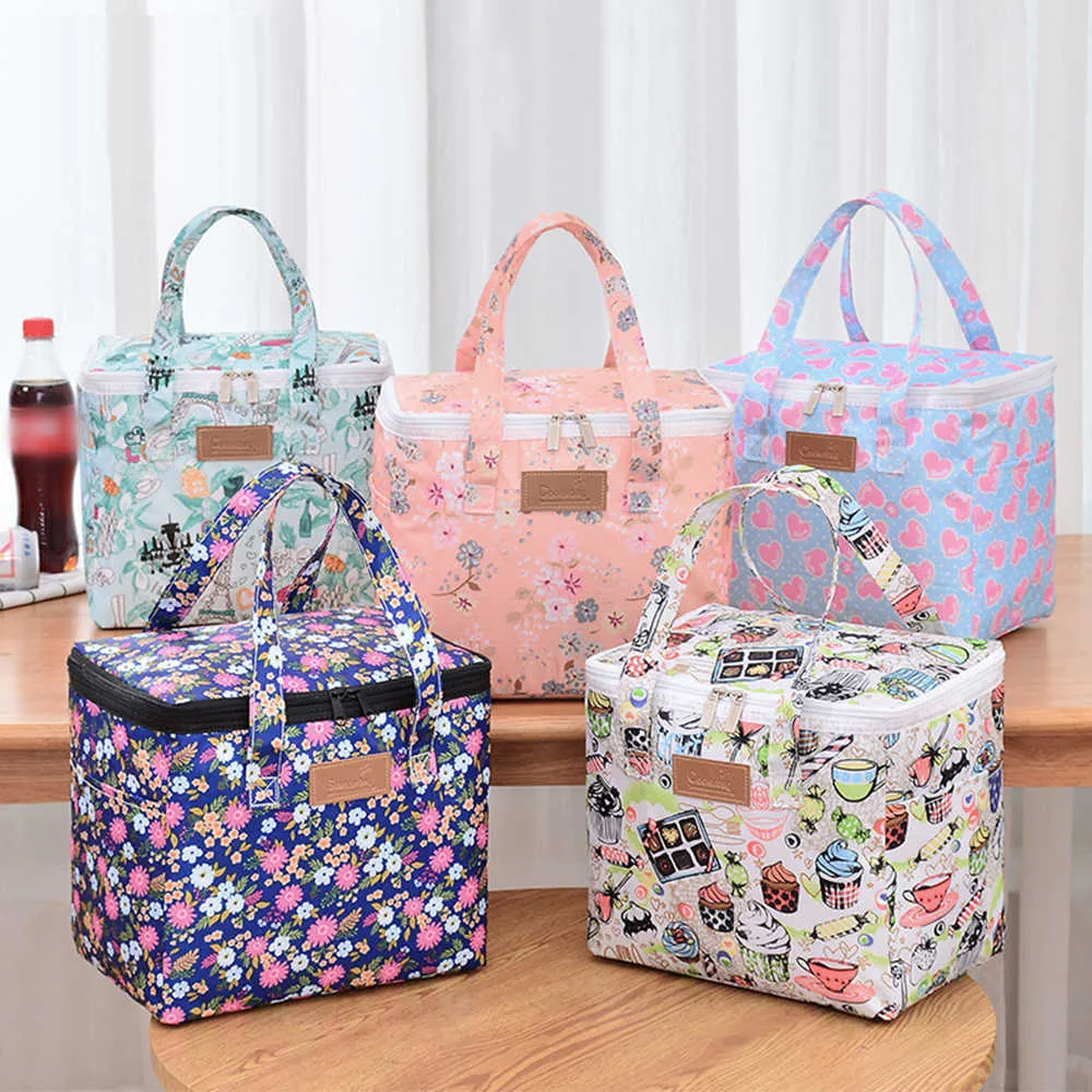 Backpacking Packs Women's Function Cooler Bag Hot Food Picnic Children's Lunch Box P230524