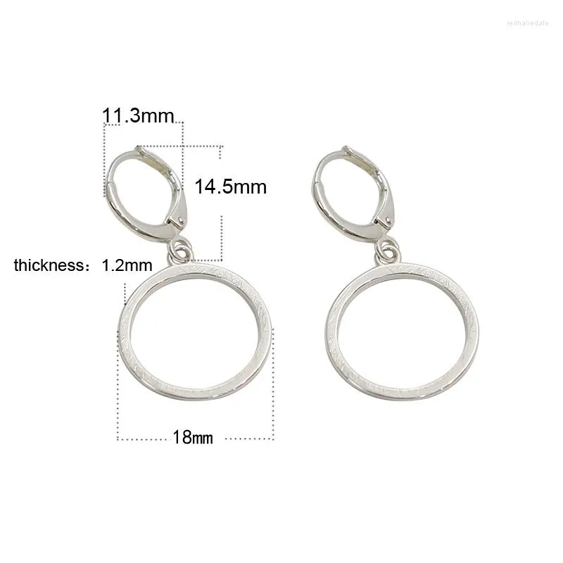 Boucles d'oreilles pendantes Beadsnice 925 Sterling Silver Leverback Earring Blank Setting 39476