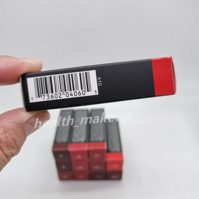 Retro Matte Satin Lipstick Rouge A Levres Lustre M Brand Lipstick With Series Numbers Aluminum Tube New Package