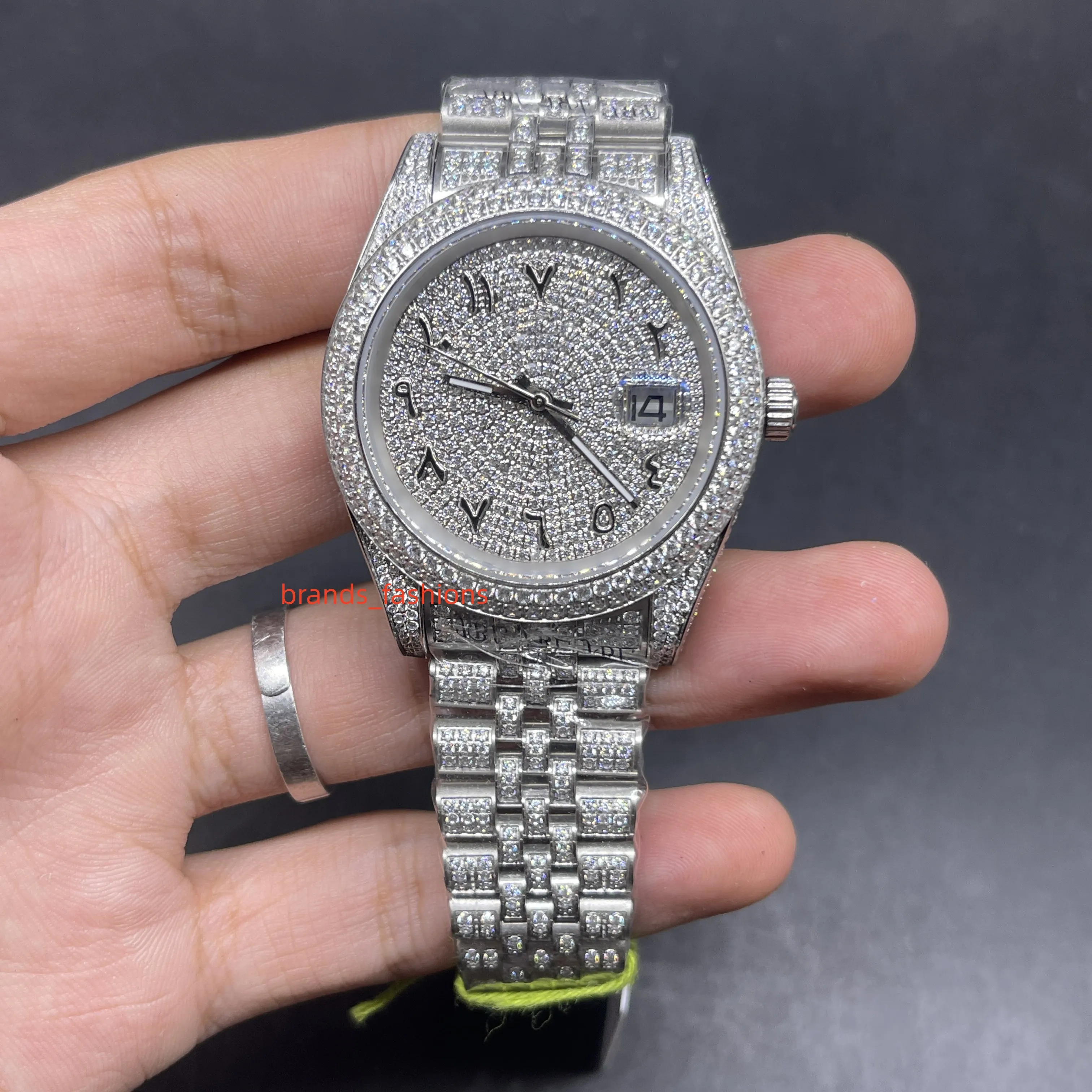 Iced out cheap jubilee band