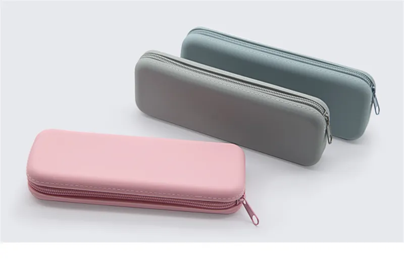 Wholesale Large Capacity Silicone Pencil Zipper Pouch Mini Travel Storage  For Students And Stationery From Prettycase, $2.16