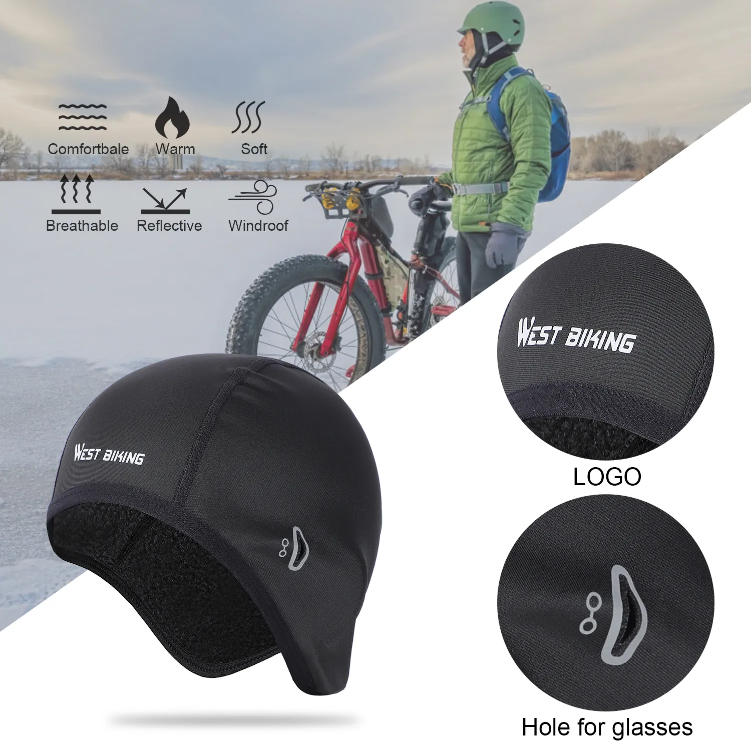 Skull cap bicycle helmet sales