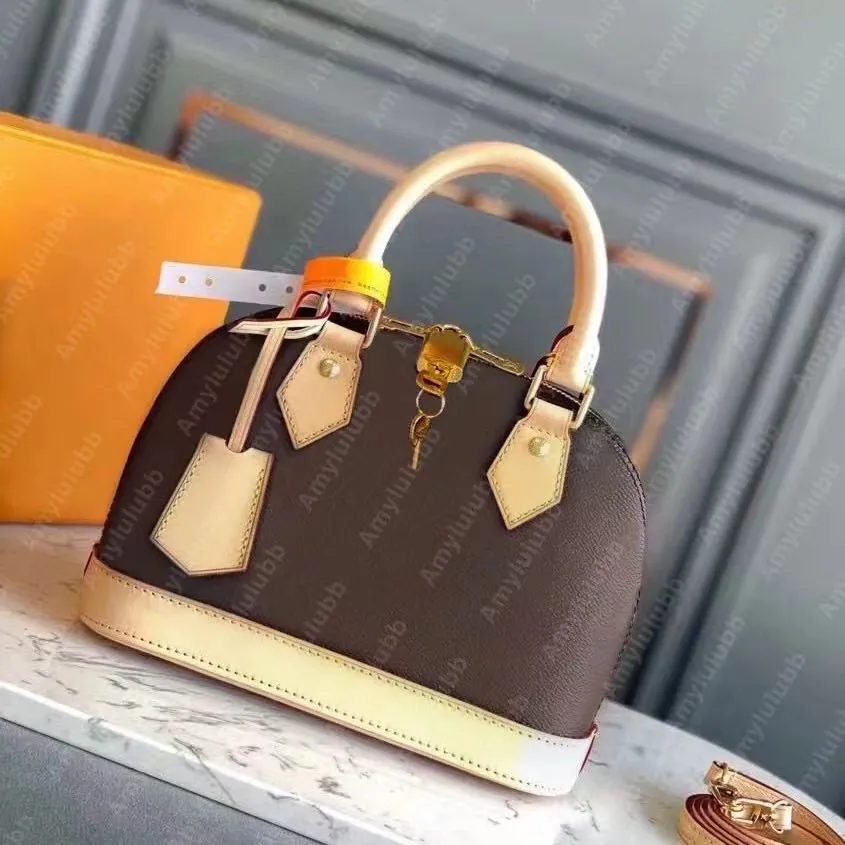 Designer Crossbody Bag Alma BB Frauen Taschen Geldbeutel Luxus Messenger Bags Shell Bag Lady Designer Handtasche Vintage Satchel Umhangetaschen Tasche Sacoche Dicky0750 Von 60 31 DHgate