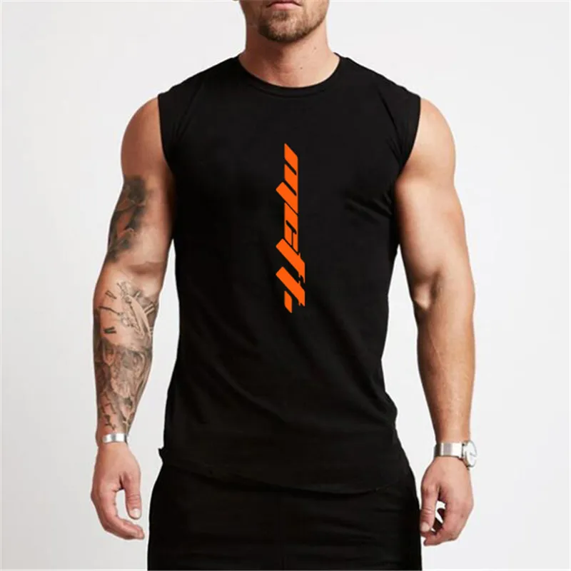 Mens Tank Tops Summer Gym Top Men Workout Sleeveless Shirt Bodybuilding Clothing Fitness Sportswear Muscle Vests Tanktops 230524