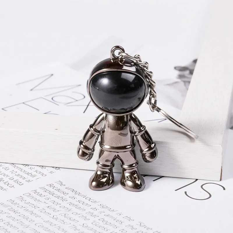 Aesthetic Star Moon Keychain - Stainless Steel Cute Dainty Key Ring For Purse, Bag, Backpack Charms