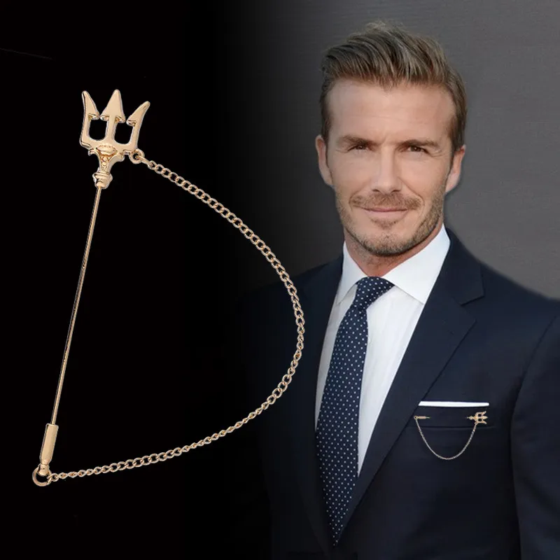 Men suit pins top