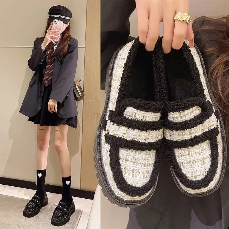 Shearling lined loafers sale
