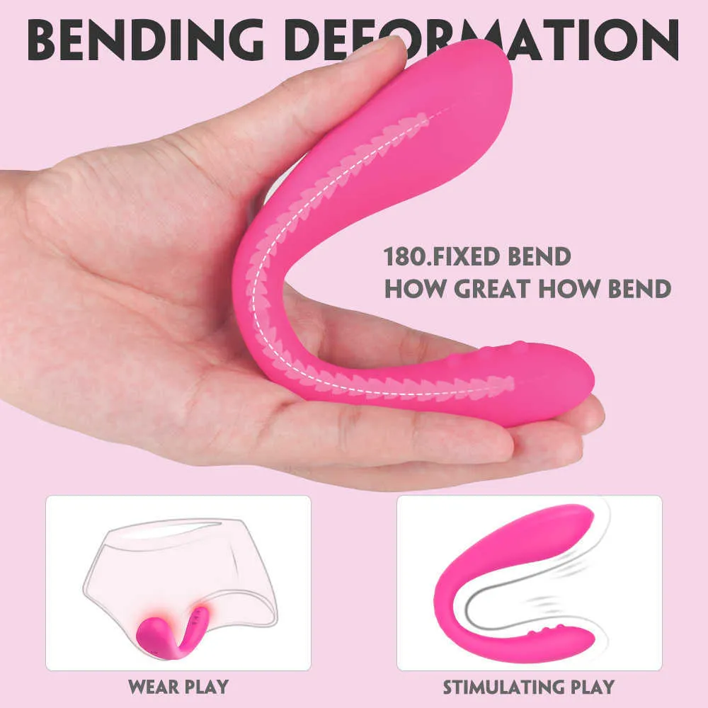 Vibrador de vibração vibratória de ponta dupla realista com massageador de polegadas de vibração para mulheres brinquedos sexuais recarregáveis