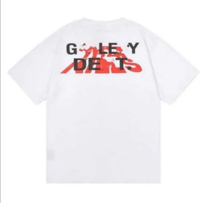 Sommer Galleryese Depts T-Shirts Polos T-Shirts Herren Damen Designer T-Shirts Galleryes Depts Cottons Tops Atmungsaktive Trend Man S Freizeithemd Luxurys Kleidung fhg26