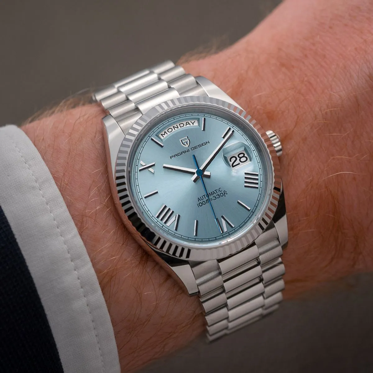 Andere Uhren PAGANI DESIGN DD36 Herrenuhren Luxus Automatikuhr Herren AR  Saphirglas Mechanische Armbanduhr Herren 10Bar ST16 Movt 230523 Von 94,25 €