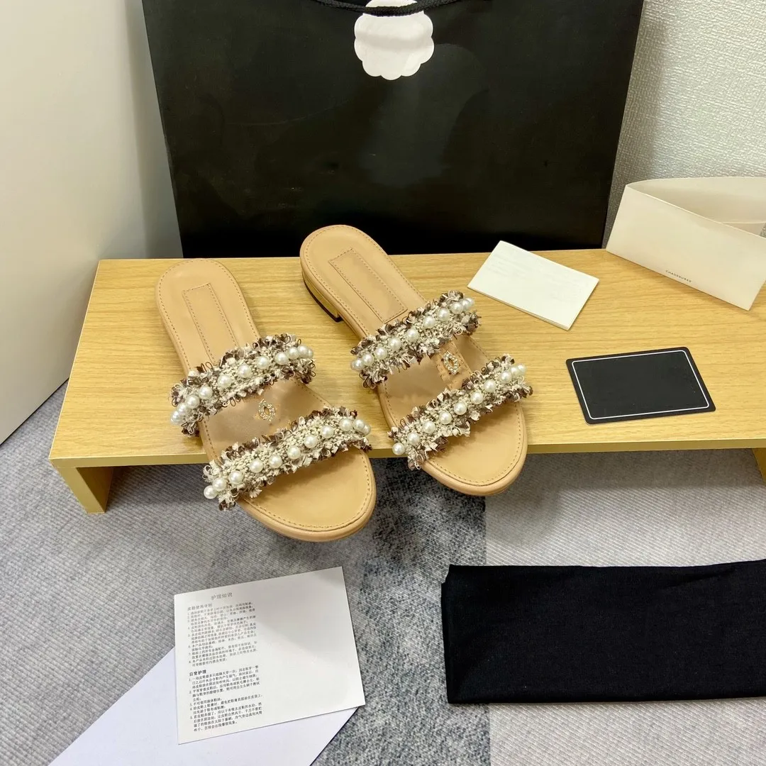 Pearl slippers online
