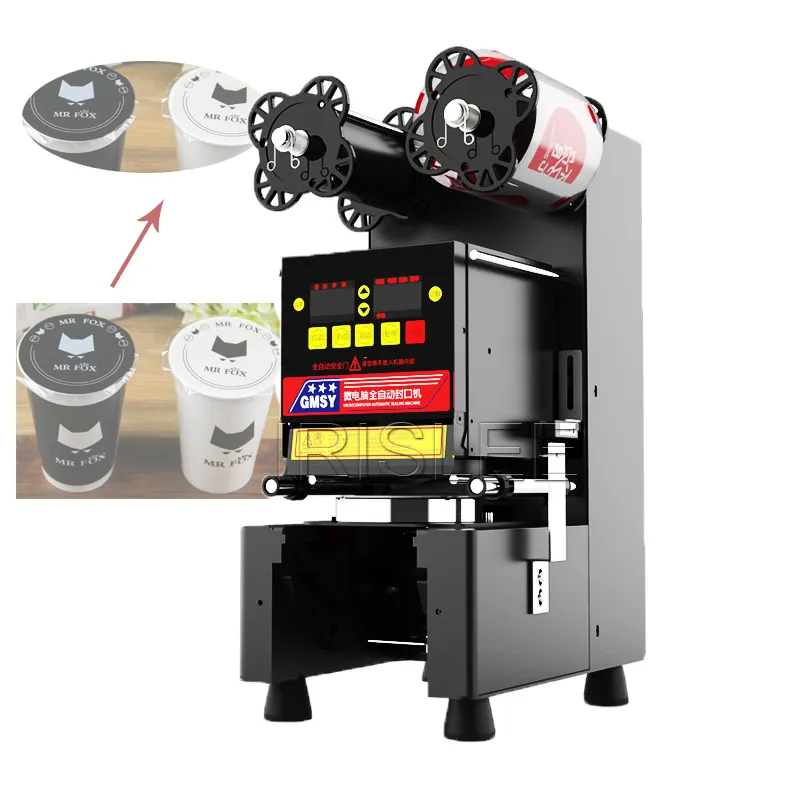 Cup Sealing Machine Bubble Tea Machine Cup Sealer For Coffee/Milk Tea/Soy Milk Cup 9.5/9Cm Boba Tea Machine