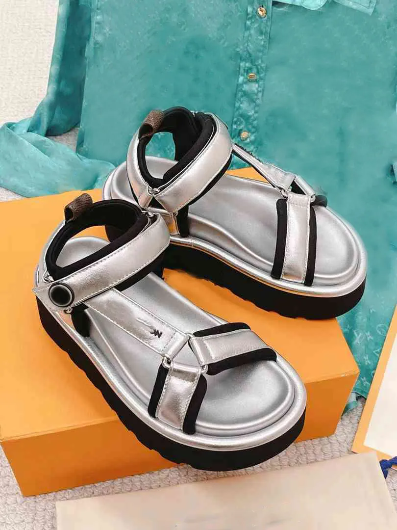 Metallic comfort sandals on sale