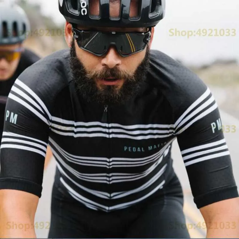 Pedal Mafia 2021 Summer New Cycling Jersey Men Mtb Bicicta Racing Clothing Tops Short Seve Cyc Wear Desgaste de Ciclismo AA230524