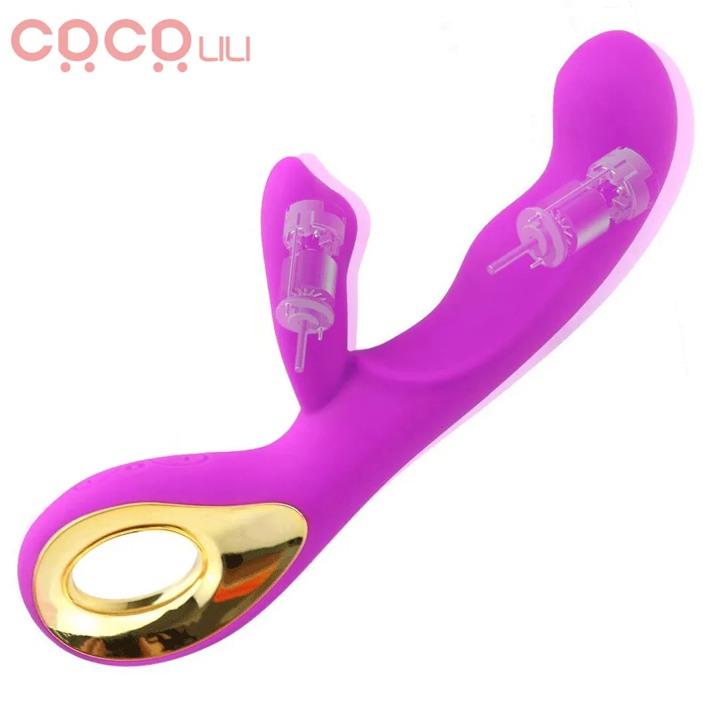 Vibrators Dildo Rabbit Vibrator Massager Clitoris Stimulating Toy G-point Dual Motor Female Massage_voghion.com